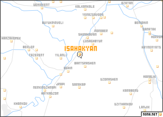 map of Isahakyan