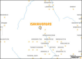 map of Isaka-Ivondro