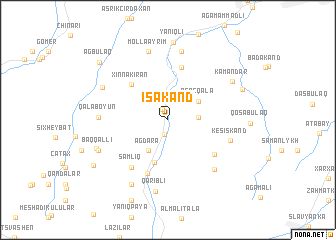 map of İsakǝnd