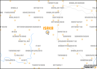 map of Isaka