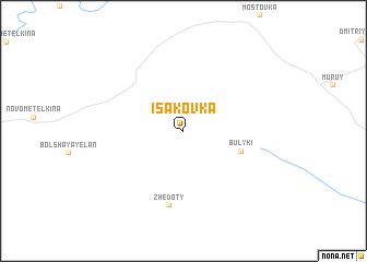 map of Isakovka
