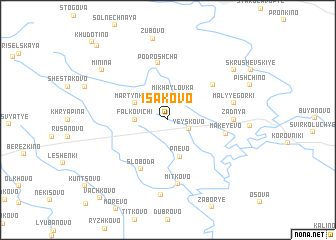 map of Isakovo