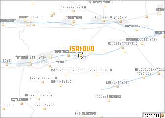 map of Isakovo