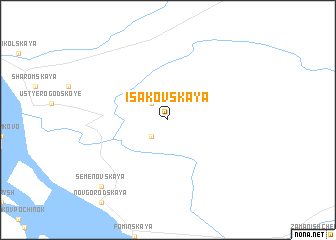 map of Isakovskaya