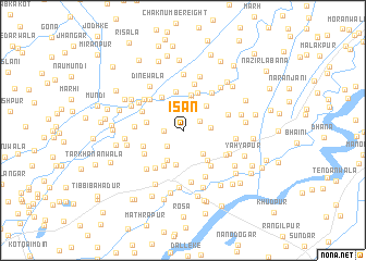 map of Īsan