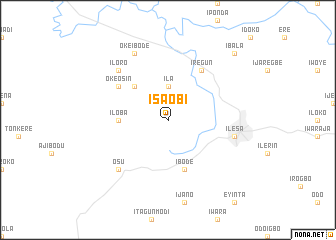 map of Isaobi