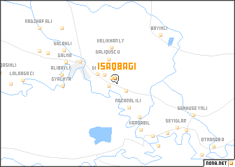 map of İsaqbağı