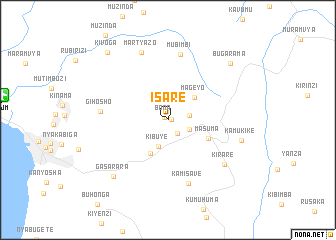 map of Isare