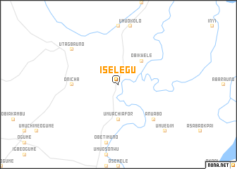 map of Iselegu