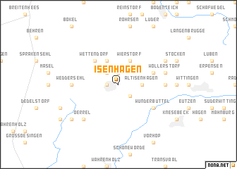 map of Isenhagen
