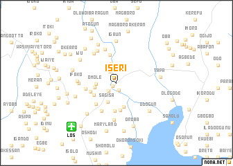 map of Iseri