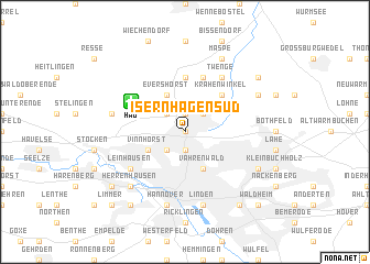 map of Isernhagen-Süd