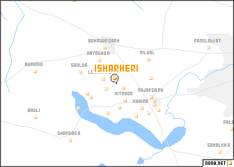 map of Isharheri