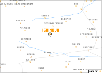 map of Ishimovo