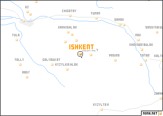 map of Ishkent