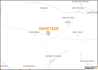 map of Ishkeyevo