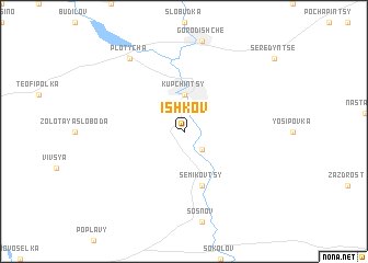 map of Ishkov