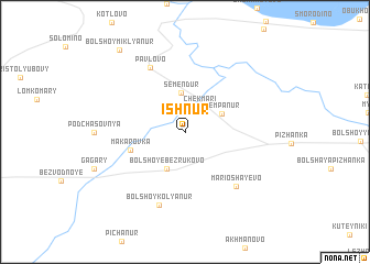 map of Ishnur