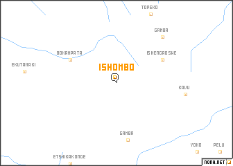 map of Ishombo