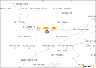 map of Ishparsovo