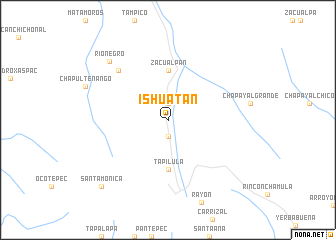 map of Ishuatán