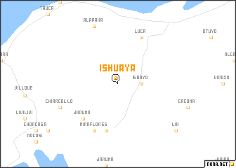 map of Ishuaya