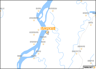 map of Ishukwa
