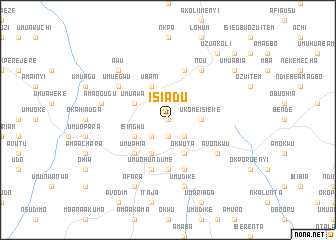map of Isiadu