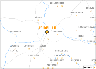 map of Isidrillo