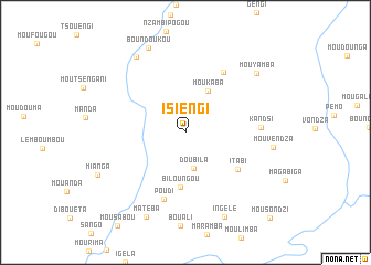 map of Isiengi