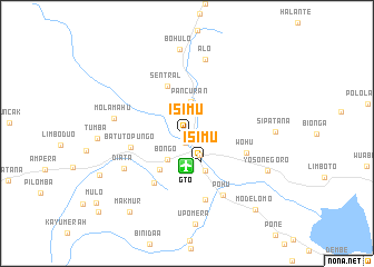 map of Isimu