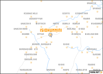 map of Isiohummini