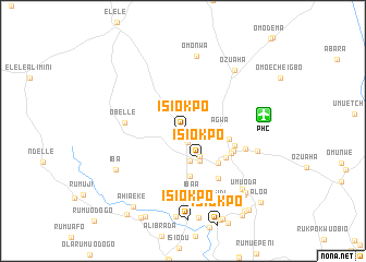 map of Isiokpo