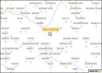 map of Iskimene