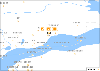 map of Iskrobol
