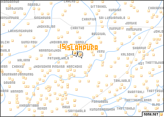 map of Islāmpura