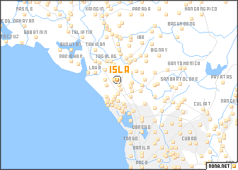 map of Isla
