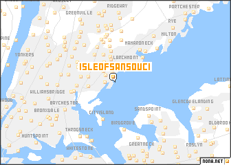 map of Isle of San Souci