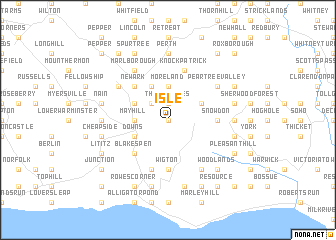 map of Isle