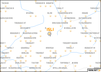 map of Isli