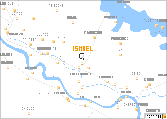 map of Ismael