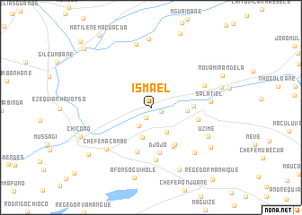 map of Ismael