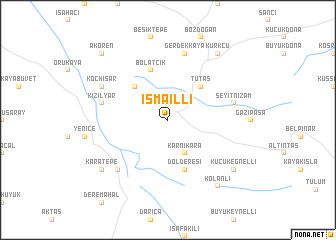 map of İsmailli