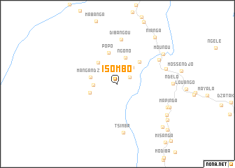 map of Isombo