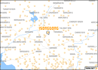 map of Isŏng-dong