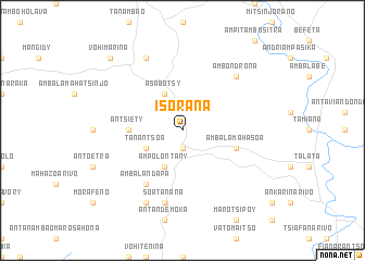 map of Isorana