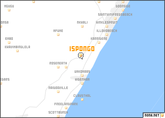 map of Ispongo