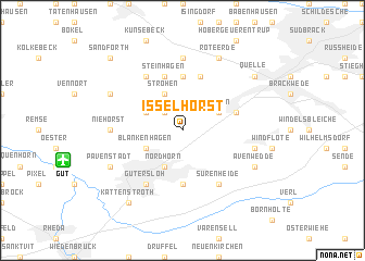 map of Isselhorst