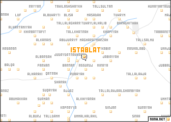 map of Istablāt