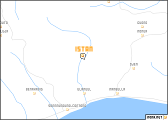 map of Istán